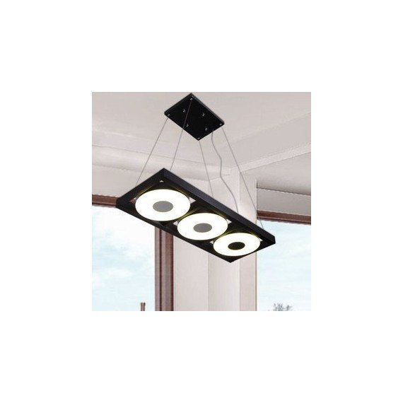  Apollonia 3 pendant lamp Movelight black color front view