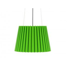 Tank pendant lamp Established and sons green color front view