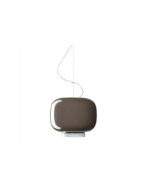 Chouchin 3 pendant lamp Foscarini grey color front view