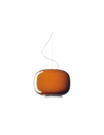 Chouchin 1 pendant lamp Foscarini orange color front view