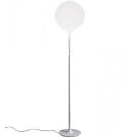 Castore floor lamp Artemide white color Diam 30cm