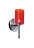 Spillray wall lamp Axo red color front view