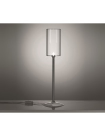 Spillray table lamp Axo white color front view