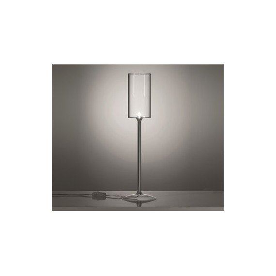 Spillray table lamp Axo white color front view
