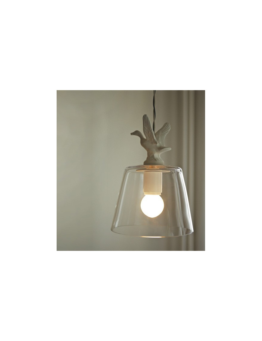 Antoine Laverdière Duck pendant lamp Ingo Maurer front view Antoine Laverdière Duck pendant lamp Ingo Maurer front view