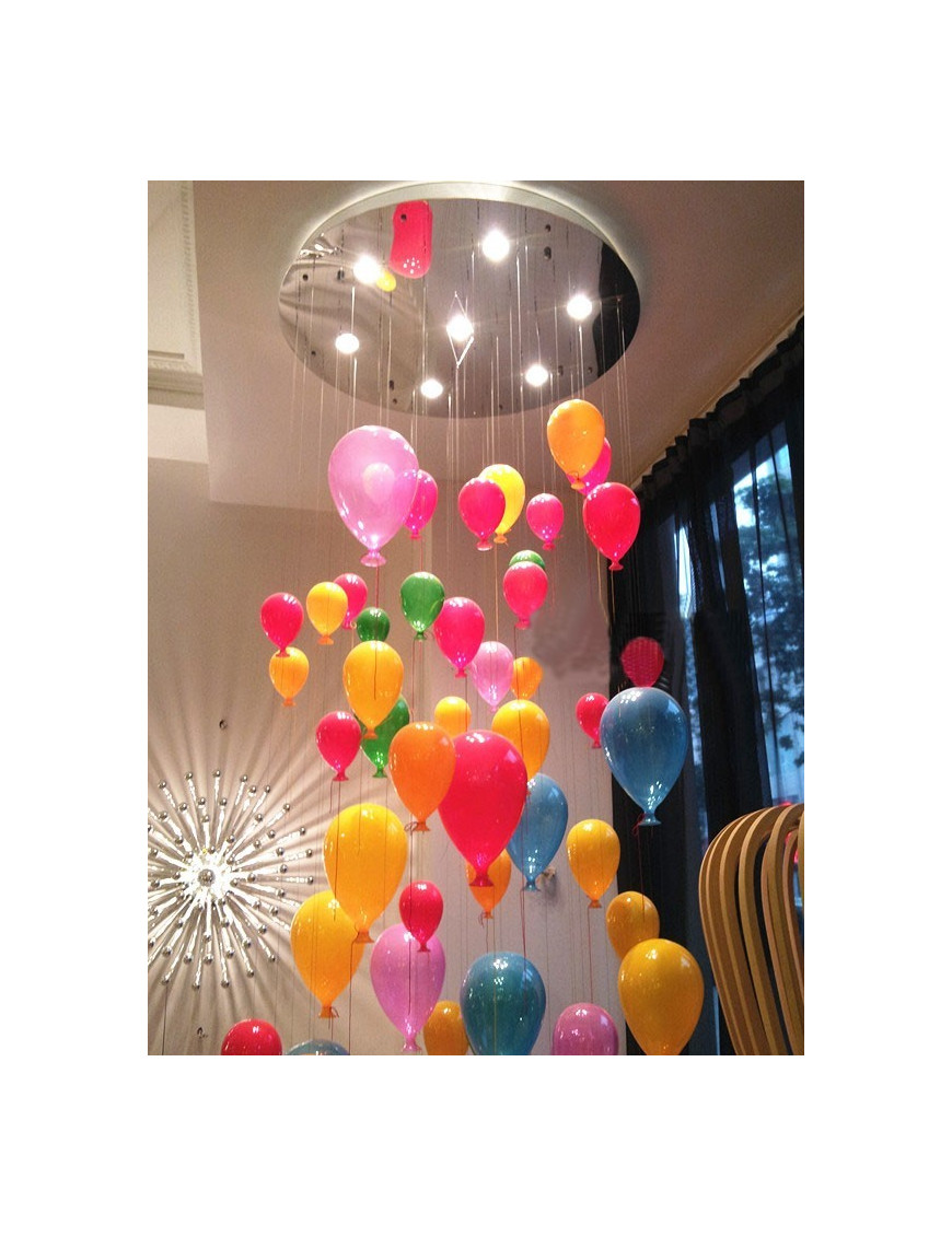 BALLOON ceiling Lamp chandelier Estiluz colorful color L with detail