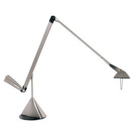 Zelig table lamp Lumina white color front view