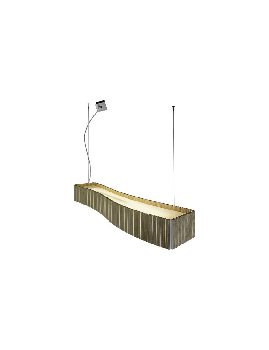Uxi LED pendant lamp Arturo Alvarez natural color front view Uxi LED pendant lamp Arturo Alvarez natural color front view