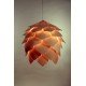 Crimean Pinecone pendant lamp Arturo Alvarez natural color Diam 50cm side view