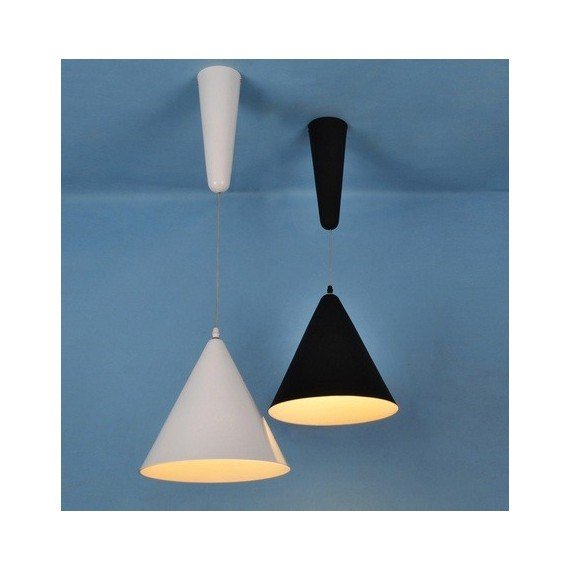 Diabolo pendant lamp Flos white color M / black color M