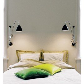 BL5 wall lamp Bestlite black color in bedroom
