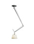 Tolomeo Decentrata ceiling lamp Artemide parchment lampshade front view