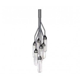 Furore ceiling lamp XAL chrome color front view