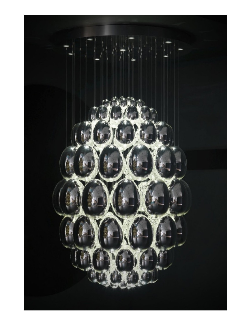 UOVO pendant lamp chandelier by Lasvit Rony Plesl 1 UOVO pendant lamp chandelier by Lasvit Rony Plesl 1