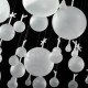 Growing Vases LED chandelier Ingo Maurer white color side view