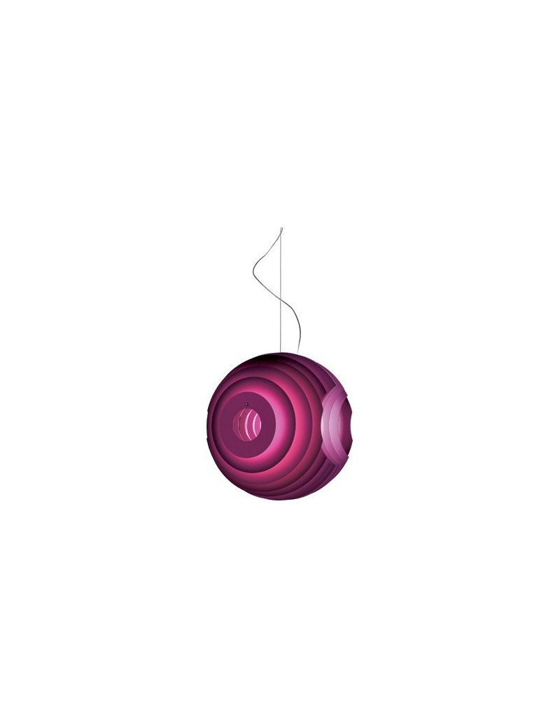 Supernova pendant lamp Foscarini fuchsia color front view Supernova pendant lamp Foscarini fuchsia color front view