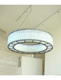 Estadio chandelier Santa & Cole Diam 100cm front view