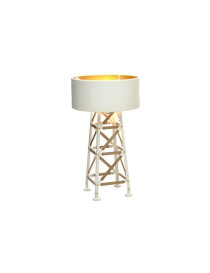 Construction table lamp Moooi white color front view