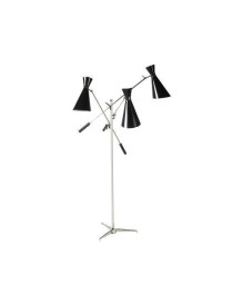 Stanley floor lamp Delightfull silver color front view