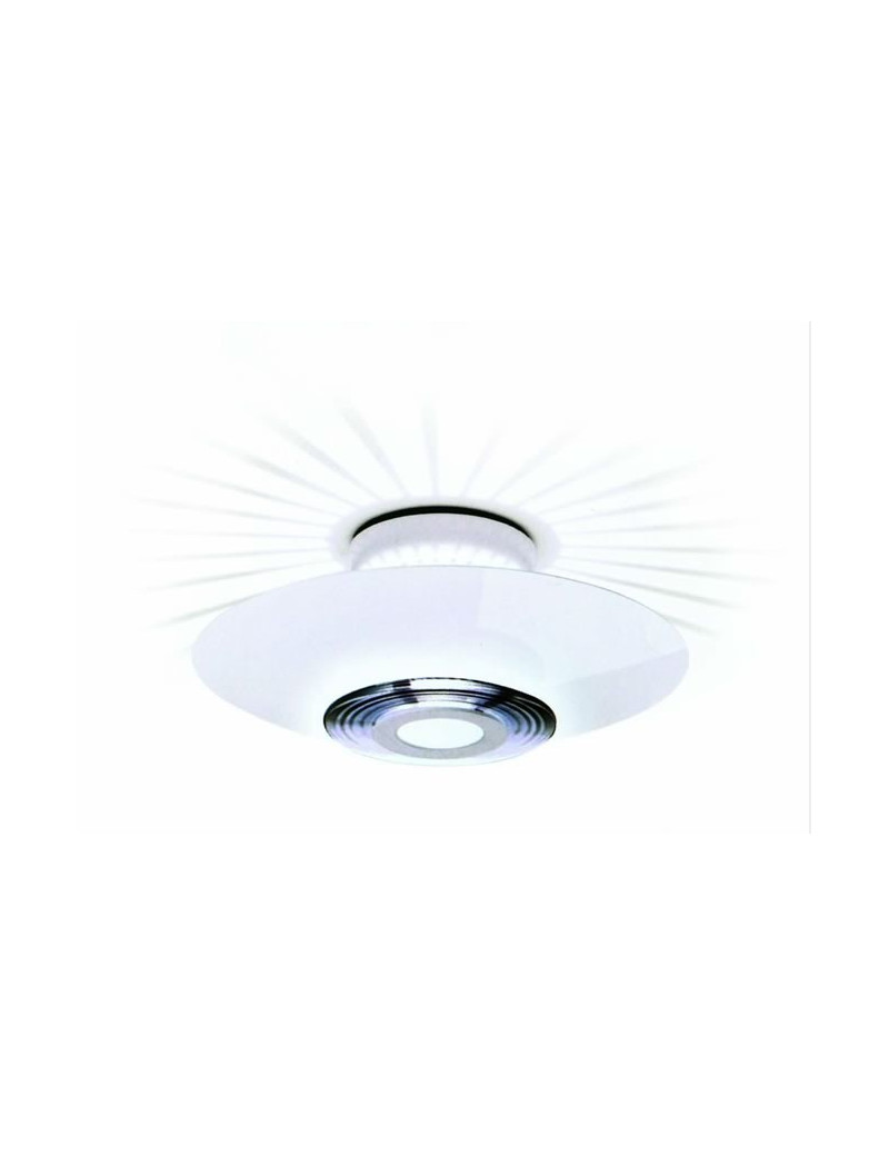 Moni ceiling lamp Flos white color front view