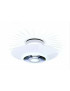 Moni ceiling lamp Flos white color front view