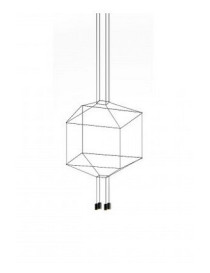 Wireflow LED pendant lamp Vibia 