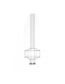 Wireflow LED 8 pendant lamp