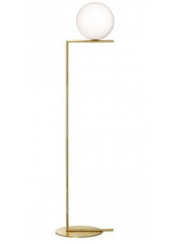 IC LED floor lamp Flos gold color front view