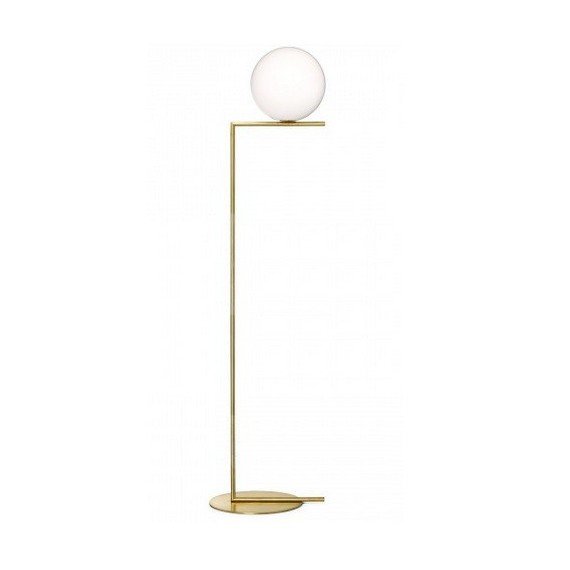 IC LED floor lamp Flos gold color front view