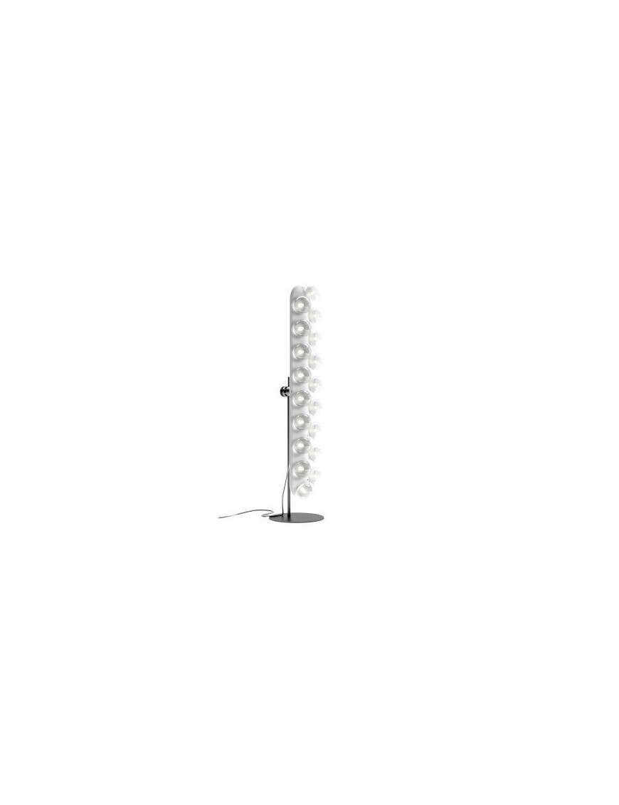 Prop LED floor lamp straight Moooi white color front view Prop LED floor lamp straight Moooi white color front view