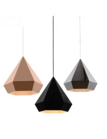 Diamond pendant lamp