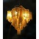 Stream Chandelier Terzani gold color front view