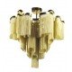 Stream Ceiling lamp Terzani gold color back view