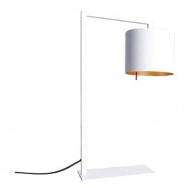 Afra table lamp Anta white color front view