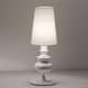 Joséphine M table lamp Metalarte white color side view