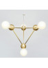 LINA 4 PENDANT LAMP ROSIE LI STUDIO gold color front view