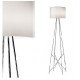 Ray F1/F2 floor lamp Flos white color with detail