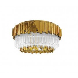 Empire ceiling lamp Luxxu gold color front view