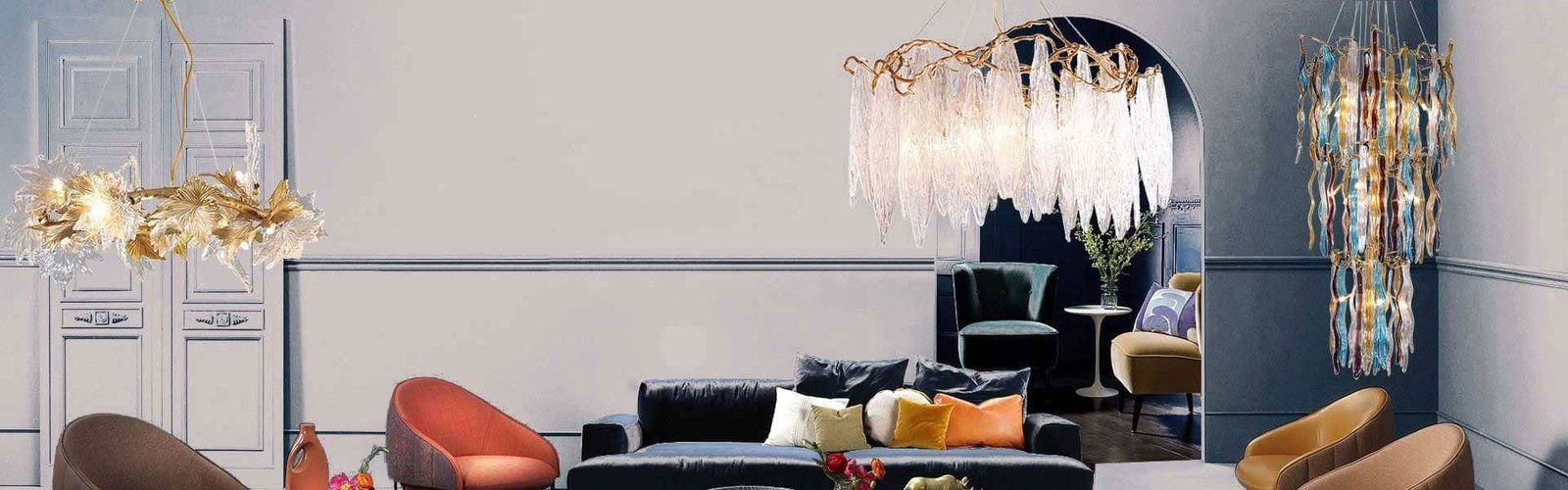Luxury crystal chandelier collection